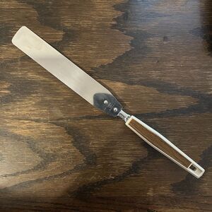 Vtg Stainless Steel Frosting Spreader Spatula Japan Unbranded Kitchen Utensil